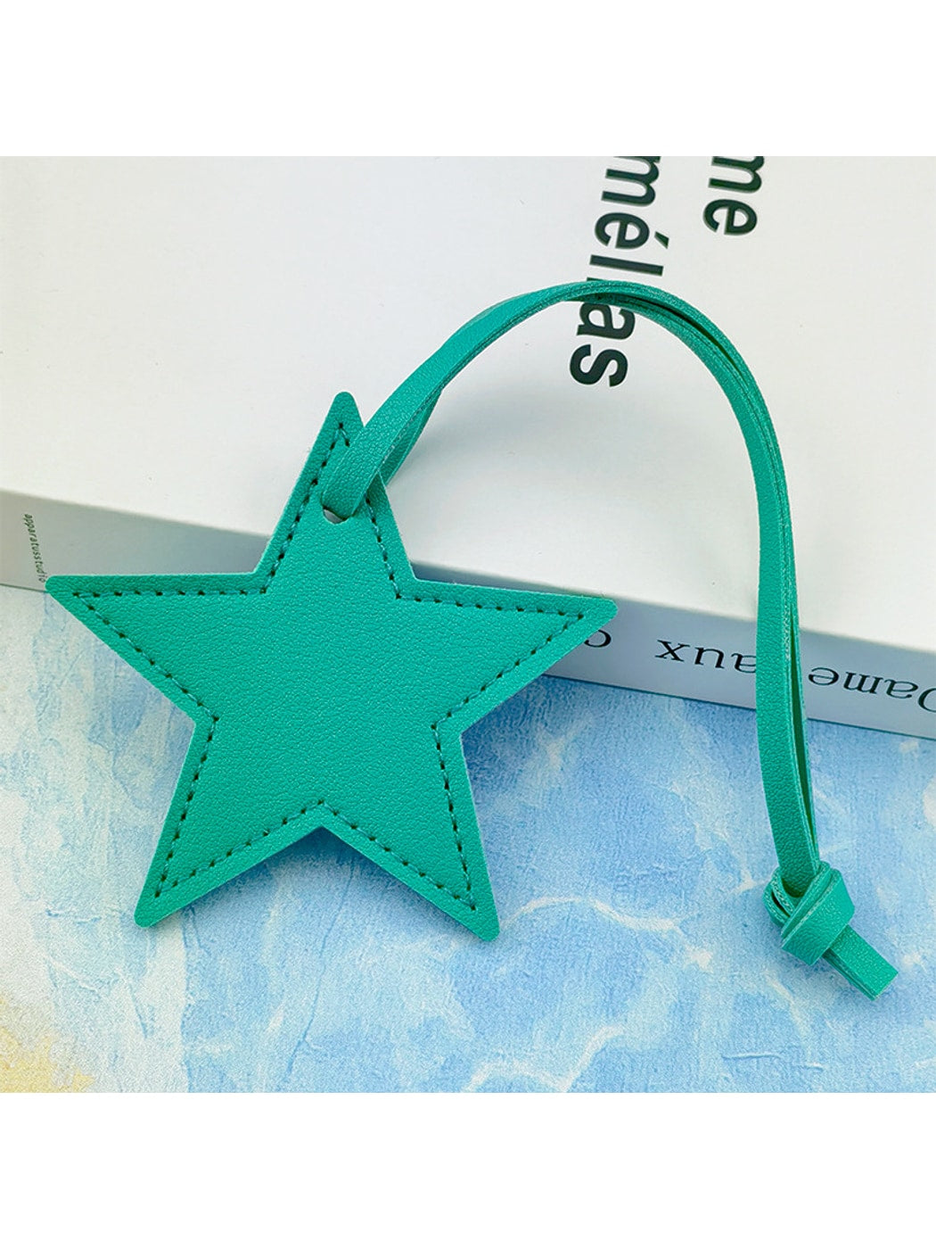 Keypus - Minimalist Five-Point Star Bag Charm Keychain