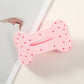 Beau - Polka Dot Cloud Shape PC Duckbill Hair Clip