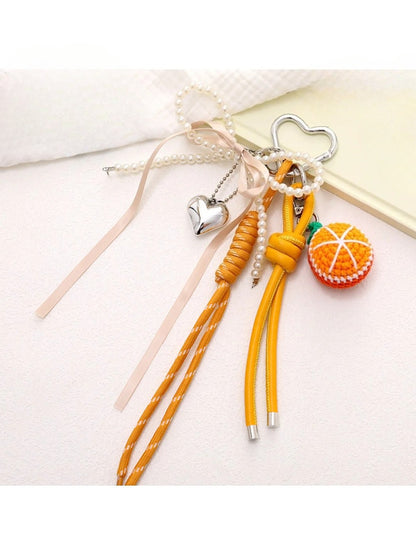 Keypus - Cute Fruit-Shaped Pendant Keychain