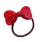 Gifty - Sweet Bow Design Acetate Finish Hair Tie
