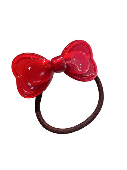 Gifty - Sweet Bow Design Acetate Finish Hair Tie