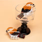 Beau - Cute Brown Bird Hair Clip