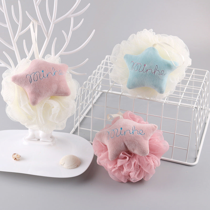 PAPO-  Star Shower Pouf Premium Quality and Rich Foaming