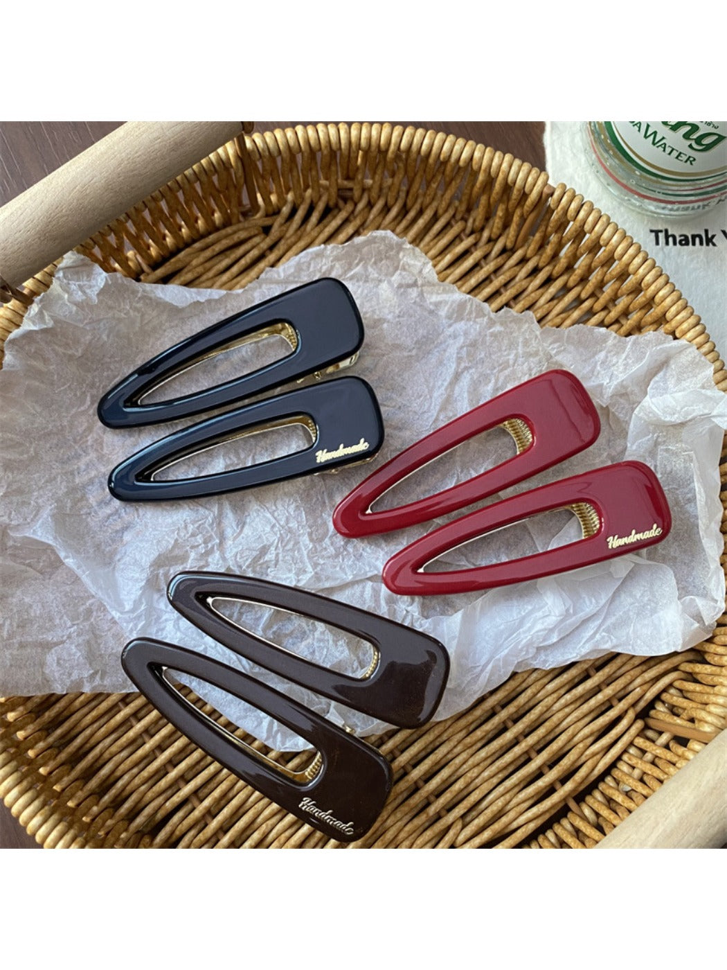 Beau - Vintage Openwork Triangle Hair Clip
