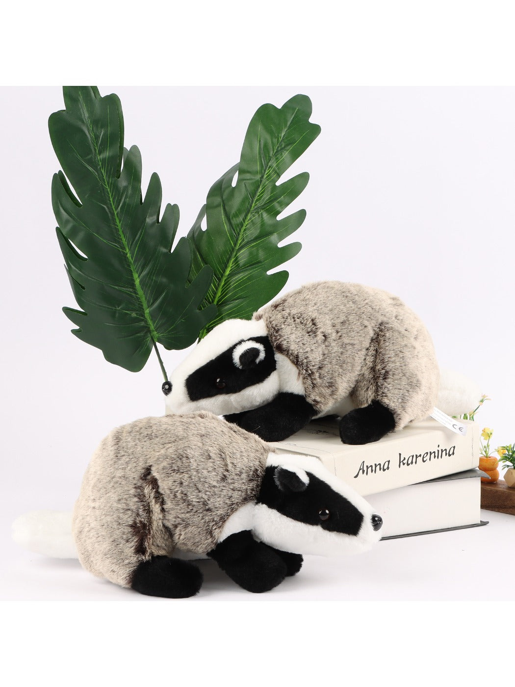 Kuta - Realistic Badger Plush Toy Soft Stuffed