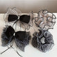 Gifty - Polka Dot Ruffle Edge Polyester Scrunchie
