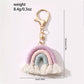 Keypus - Cute Rainbow Fringe Keychain