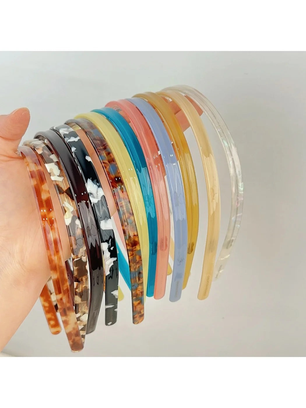 Gifty - Solid Color Acetate Silky Smooth Headband