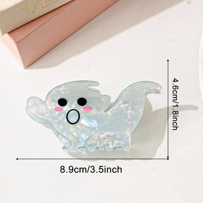 Beau - Cartoon Ghost Shaped PVC Claw Clip