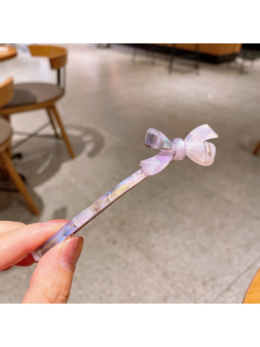 Beau - Chic Rectangular Bow Hair Clip