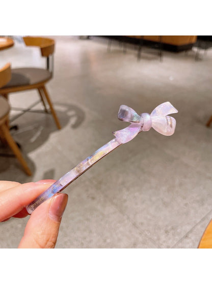 Beau - Chic Rectangular Bow Hair Clip