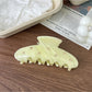 Beau - Macaron Half Moon Hair Claw Clip