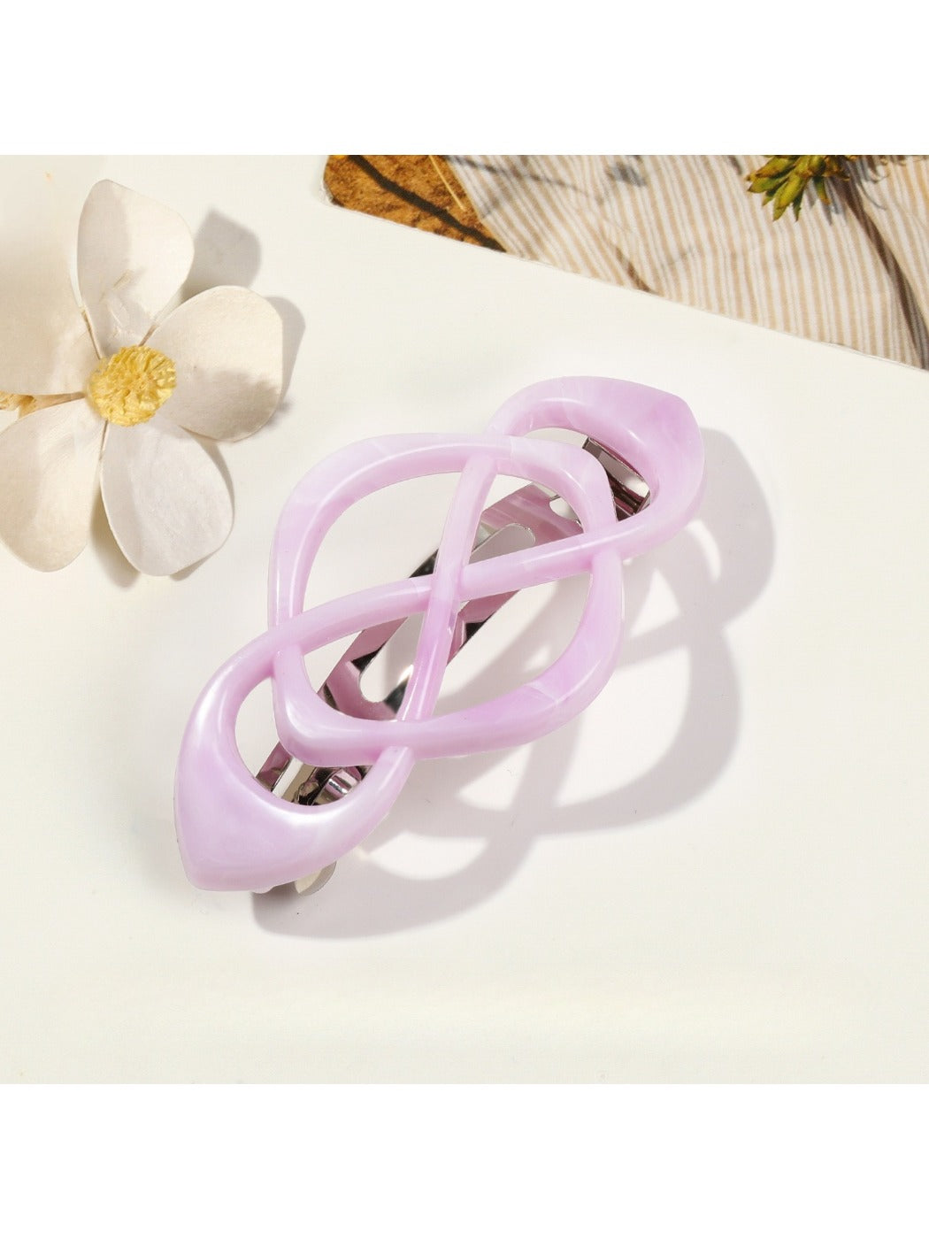 Beau - Stylish Hollow Plastic Hair Clip