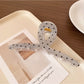 Beau - Transparent Grid Hair Clip