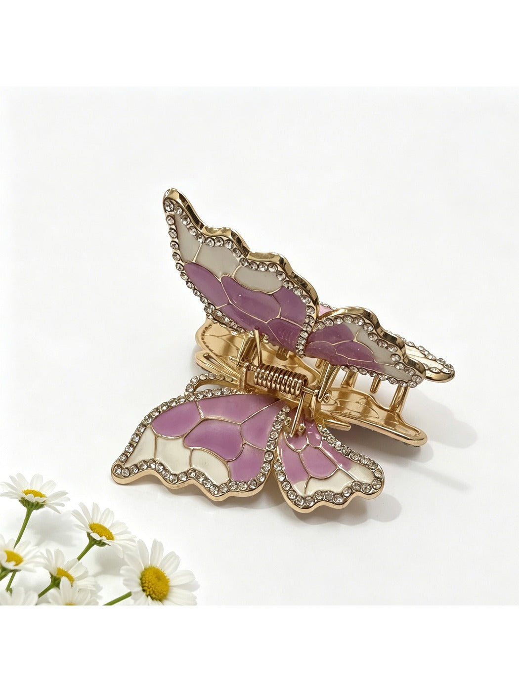 Beau - Colorful Alloy Butterfly Shaped Hair Clip