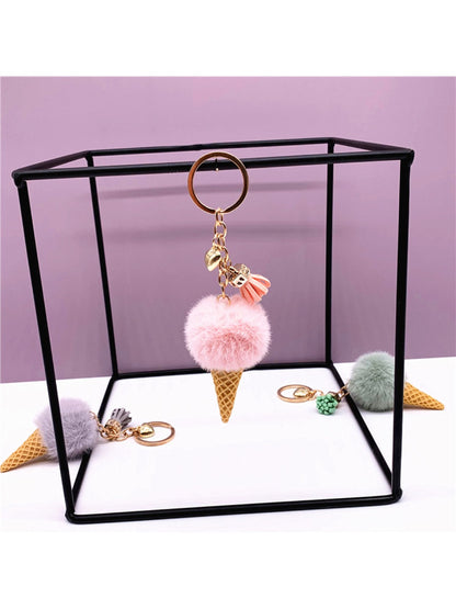Keypus - Ice Cream Shaped Bag Charm Keychain