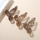 Beau - Chic Leopard Print Bow Claw Clip
