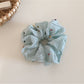 Gifty - Decorative Polka Dot Loose Bun Scrunchie