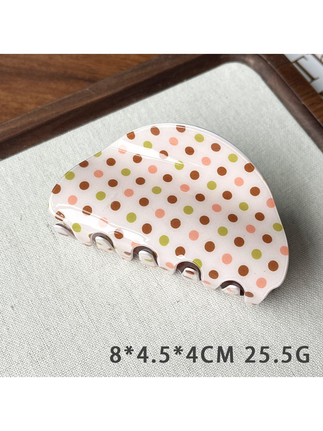 Beau - Modern Candy Polka Dot Claw Clip