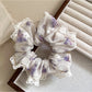 Gifty - Lace with Floral Print Scrunchie