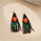 Earedge - Boho Floral Tassel Earrings