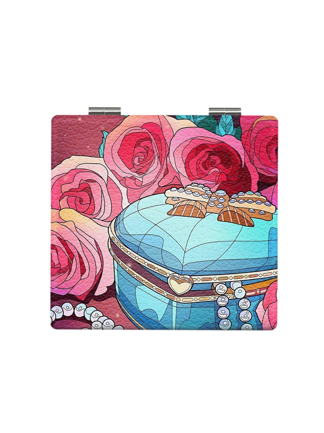 Mirroray - Party Theme Cartoon Print Makeup Mirror
