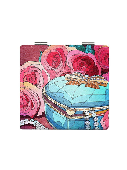 Mirroray - Party Theme Cartoon Print Makeup Mirror
