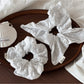 Gifty - Textured Pleated Polyester Fabric Scrunchie