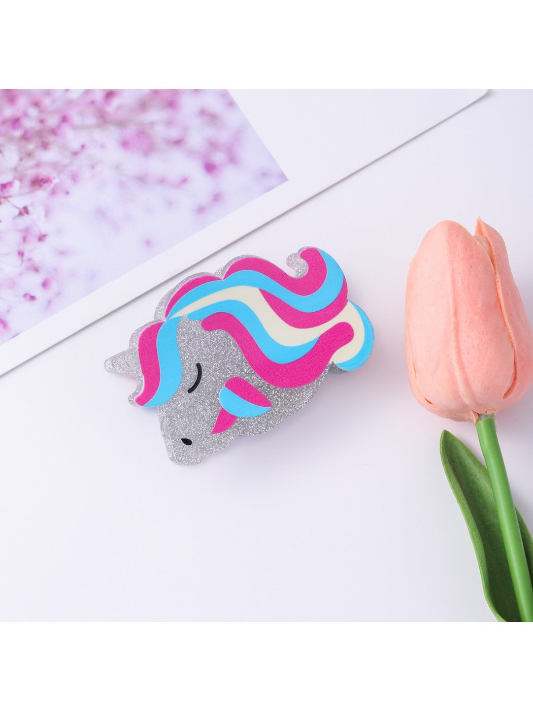 Beau - Cute Unicorn Shaped Hair Claw Clip