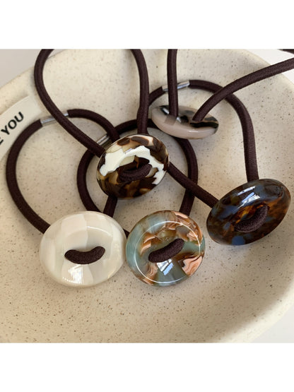 Gifty - Gradient Button-Shaped Hair Tie