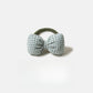 Gifty - Plaid Plush Bow Detail Polyester Hair Tie