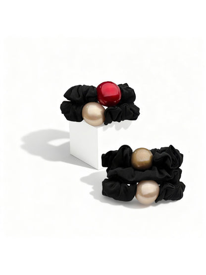 Gifty - Beautiful Simple Black Hair Tie