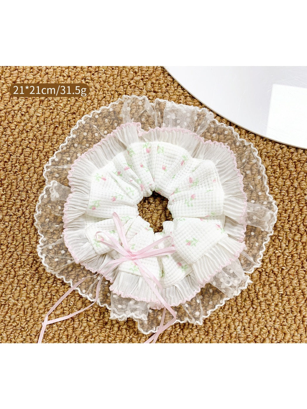 Gifty - Waffle Hair Ties Cute and Sweet Hair Accessories