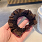 Gifty - Leopard Print Edging Hair Scrunchie