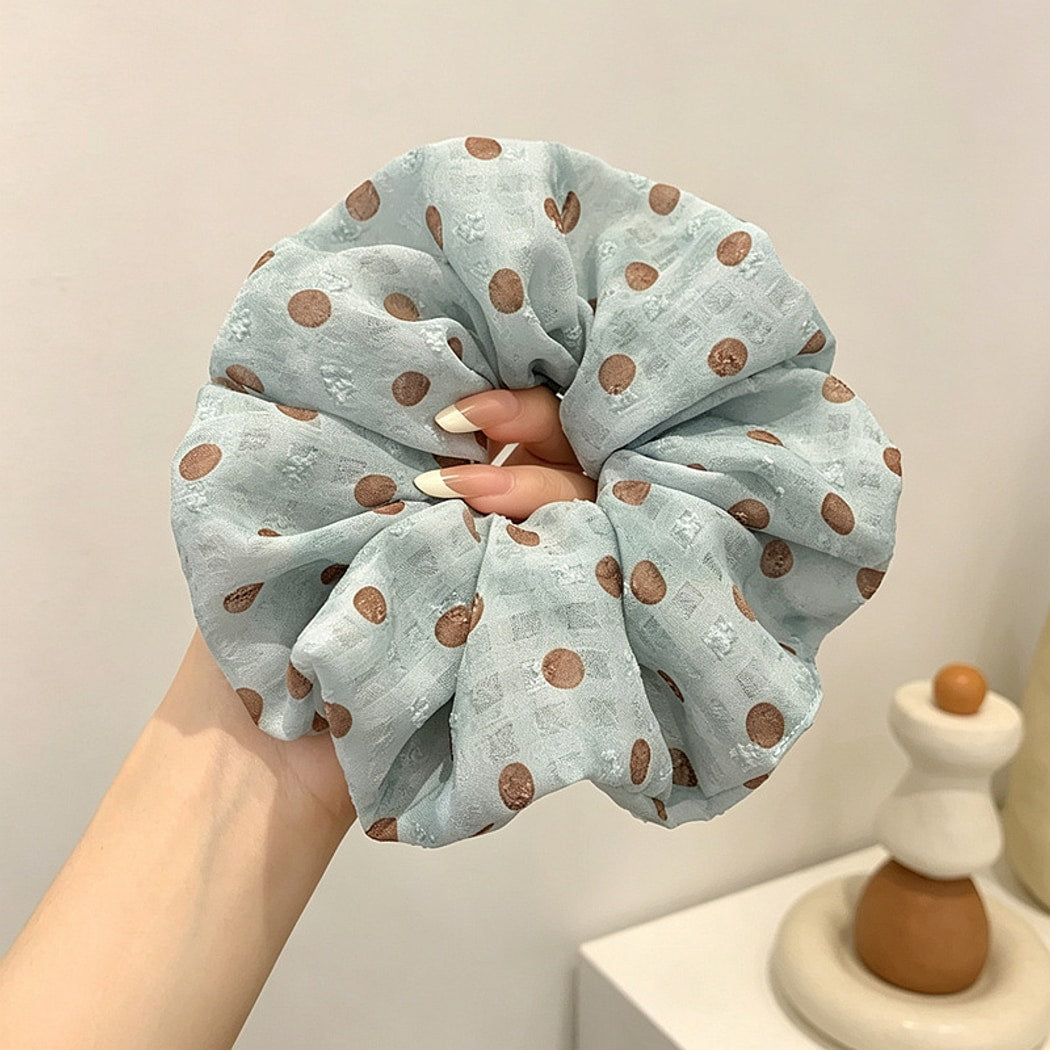 Gifty - Sweet Polka Dot Polyester Scrunchie