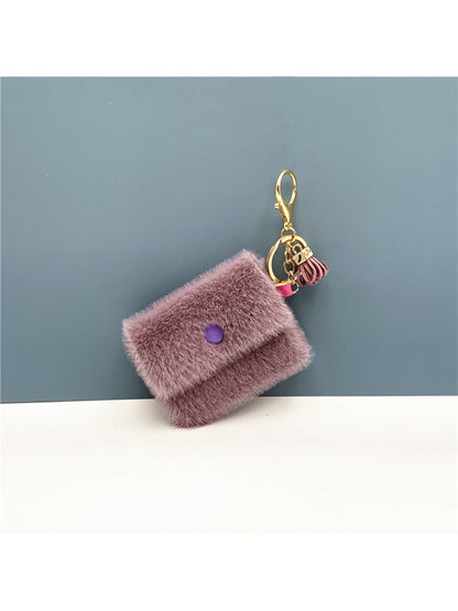 Keypus - Mini Wallet Plush Bag Charm Keychain