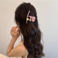 Beau - Alloy Acrylic Minimal Barrette Style Hair Clip
