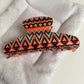 Beau - Geometric-Print Tapered Hair Claw