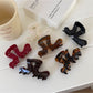 Beau - Geometric Acetate Curved Claw Hair Clip
