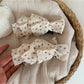 Beau - White Bow Banana Clip
