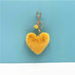 Keypus - Plush Heart Shaped Bag Charm Keychain