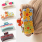 Beau - Colorful Flower Knitted Hairpins