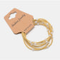 Gifty - Macaron Colored Beaded Hair Ties