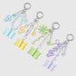 Keypus - Fresh Music Note and Book Charm Keychain