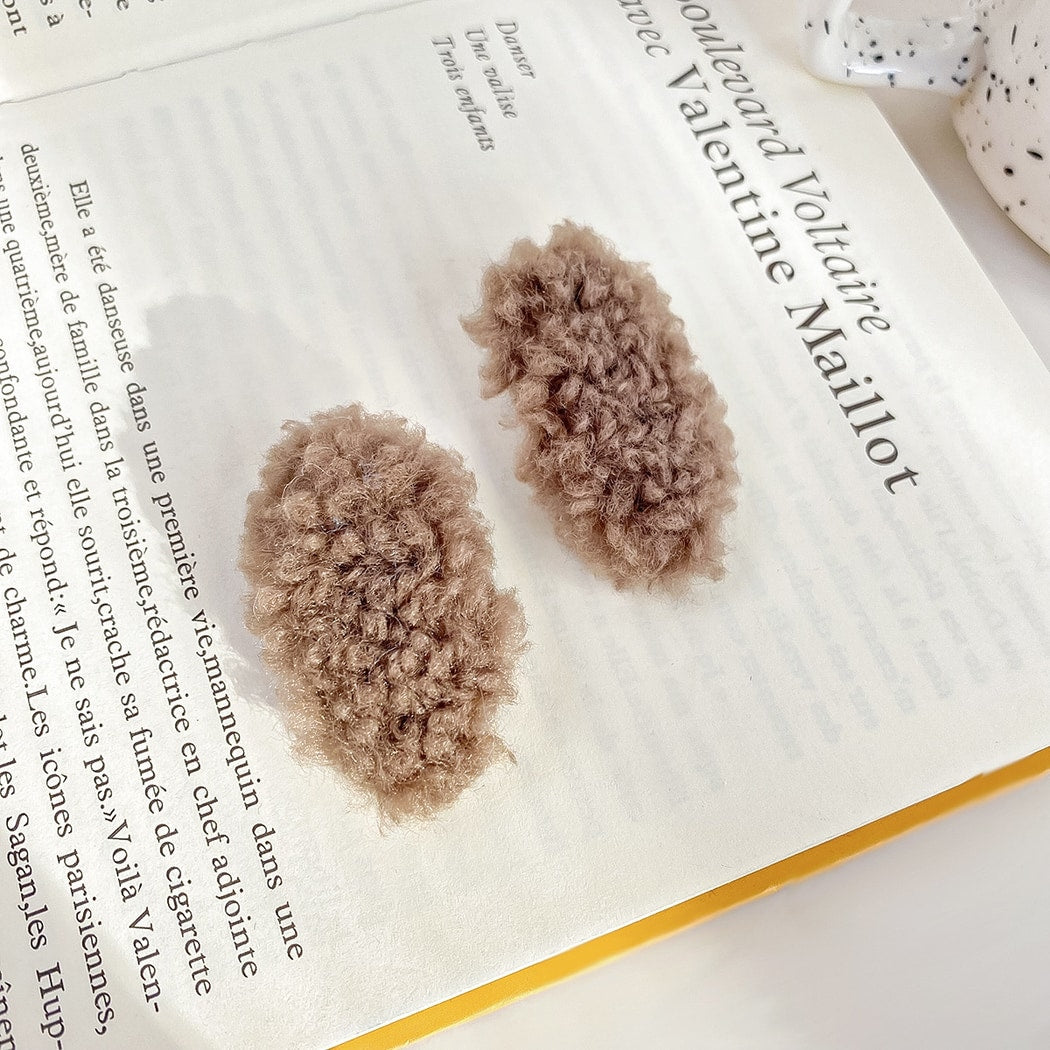 Beau - Sweet Style Plush Hair Clip Set