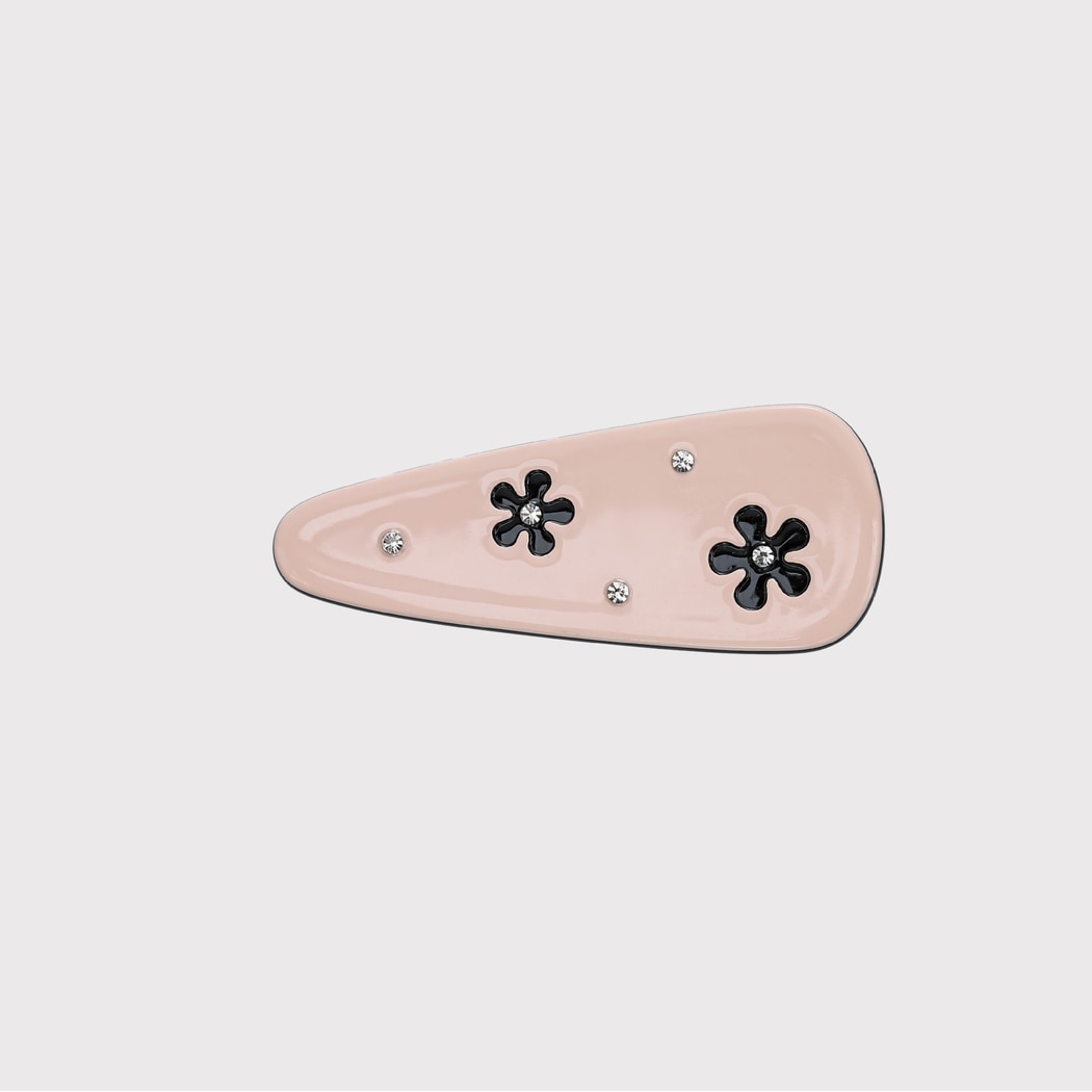 Beau - Gloss Pastel Flower Detail Hair Clip Set