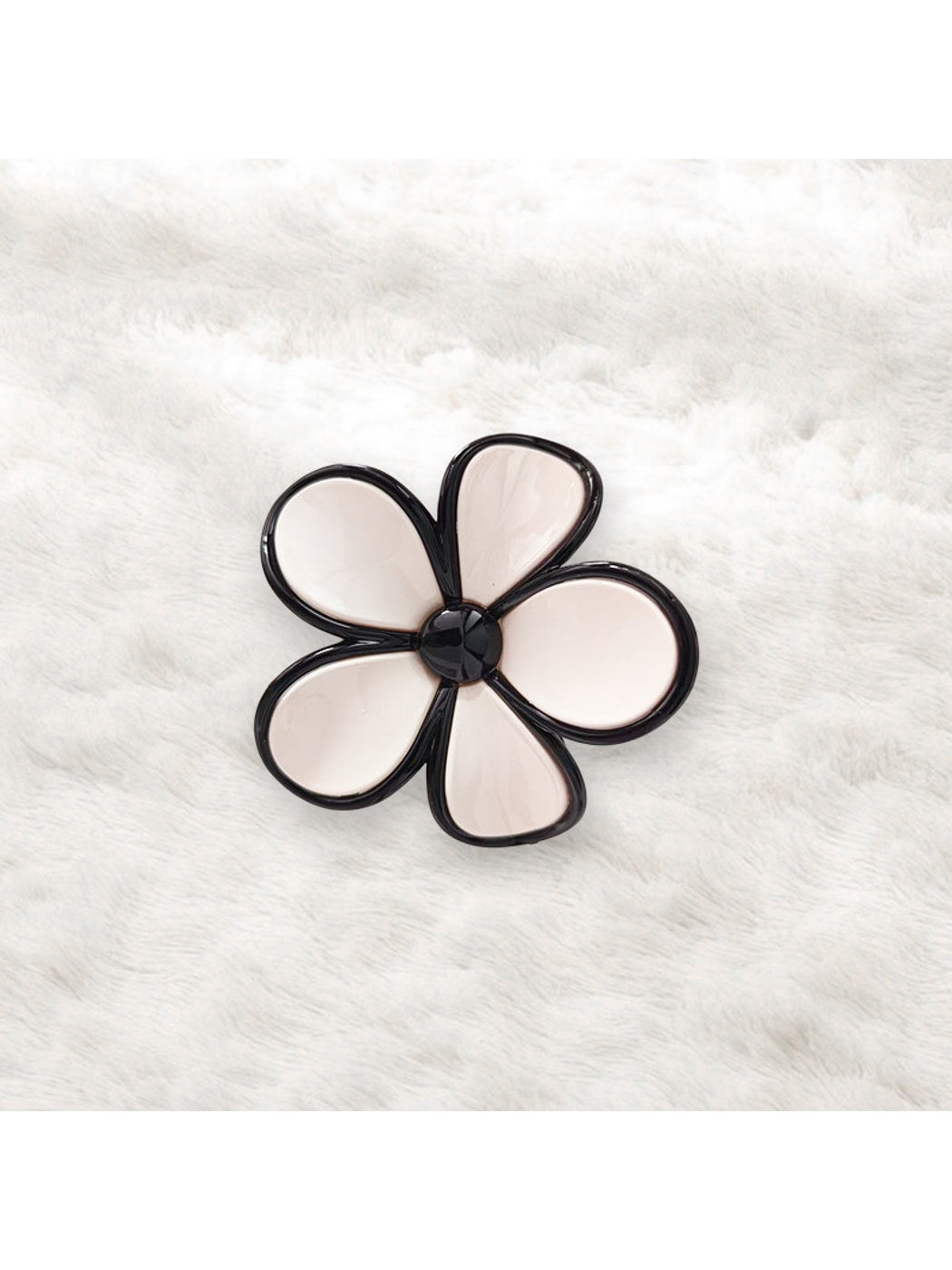 Beau - Five Petal Flower Shape Hair Claw Clip