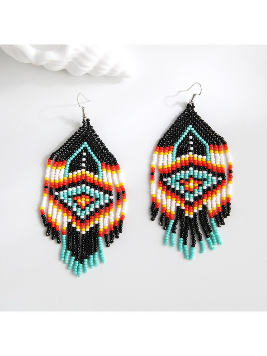 Earedge - Bohemian Ombre Tassel Earrings
