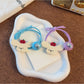 Gifty - Cute Dog Motif Elastic Beaded Hair Tie