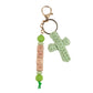Keypus - Cross Shaped Letter Pattern Keychain